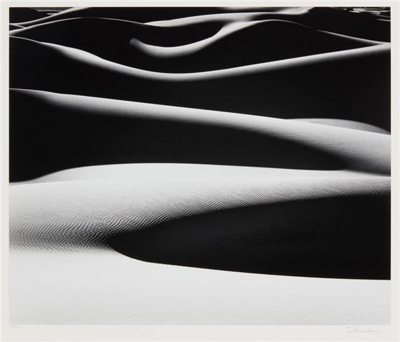Bruce Barnbaum | Dune Ridges at Sunrise, Death Valley (1976) | MutualArt