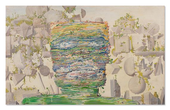 Untitled by Miodrag Djuric Dado, Executed in 1960