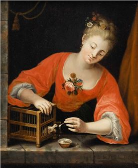 Allegorie op het huwelijk - L. Buissinck