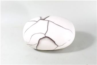 Contemporary Ceramic Egg Sculpture - Libby Gilkes