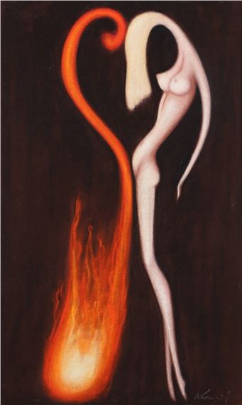 Akt by Miloš Kurovský