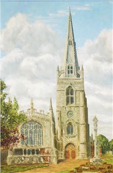 Higham Ferrers Church. - Ken Ros