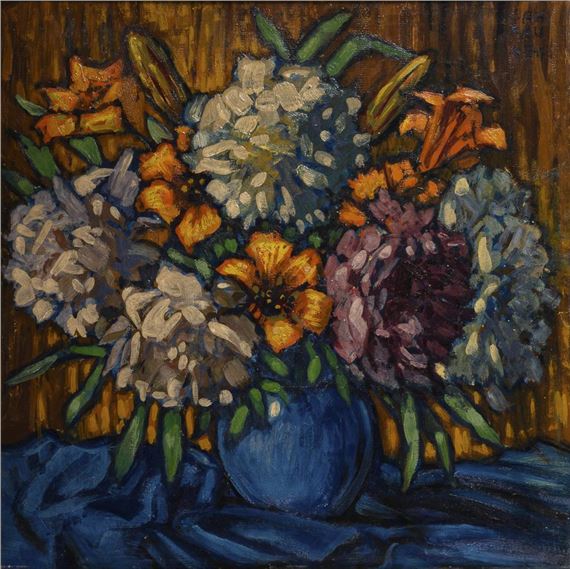 G.a.h. Rau | Flower still life (1947) | MutualArt