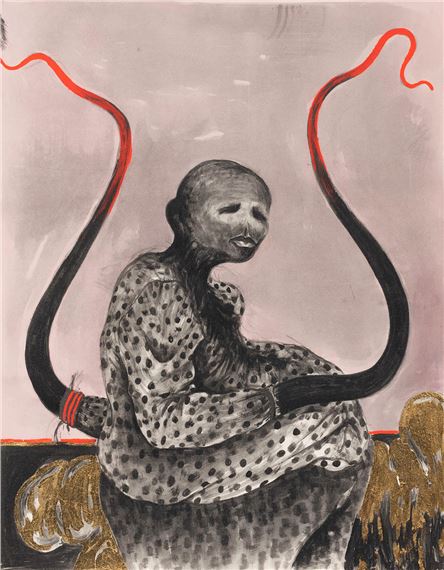 The Gravedigger by Simphiwe Ndzube, 2019