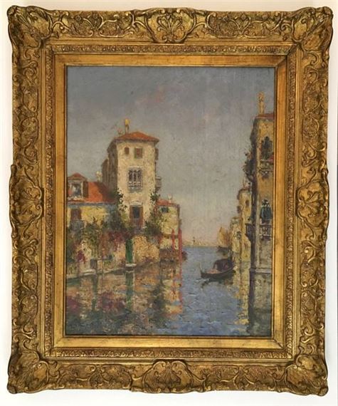 View of Venice by Charles Eugène Cousin