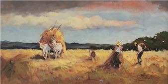 Mietitura a Castiglioncello - Loris Centelli