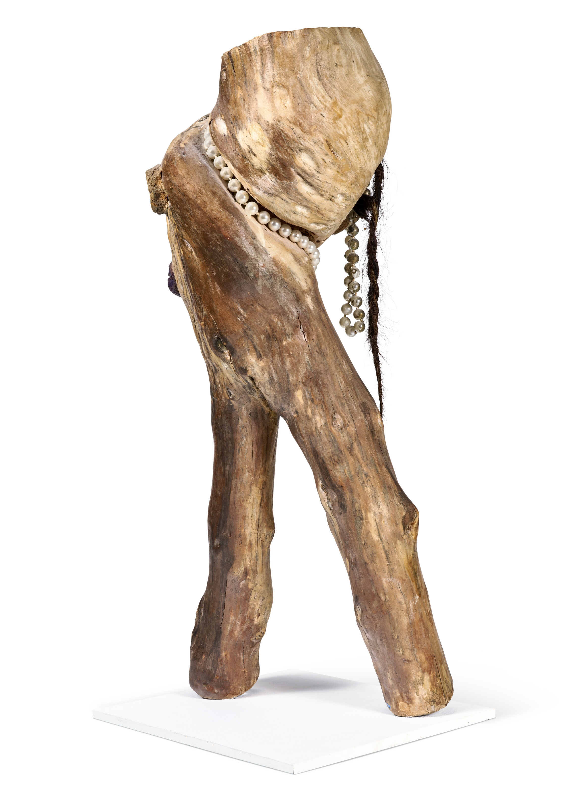 Artwork by Bessie Harvey, UNTITLED, Made of paint, costume jewelry and mixed media on wood