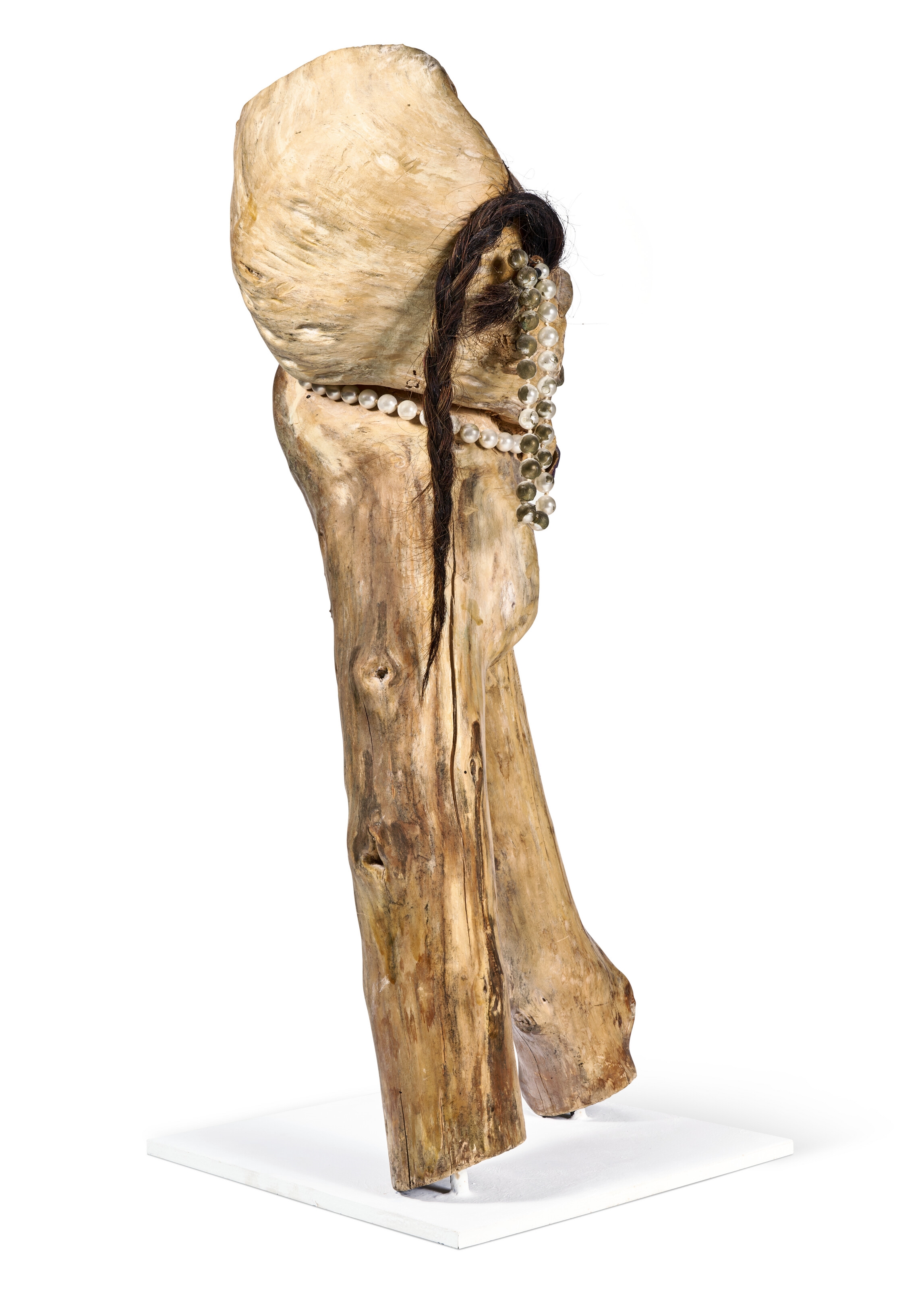 Artwork by Bessie Harvey, UNTITLED, Made of paint, costume jewelry and mixed media on wood