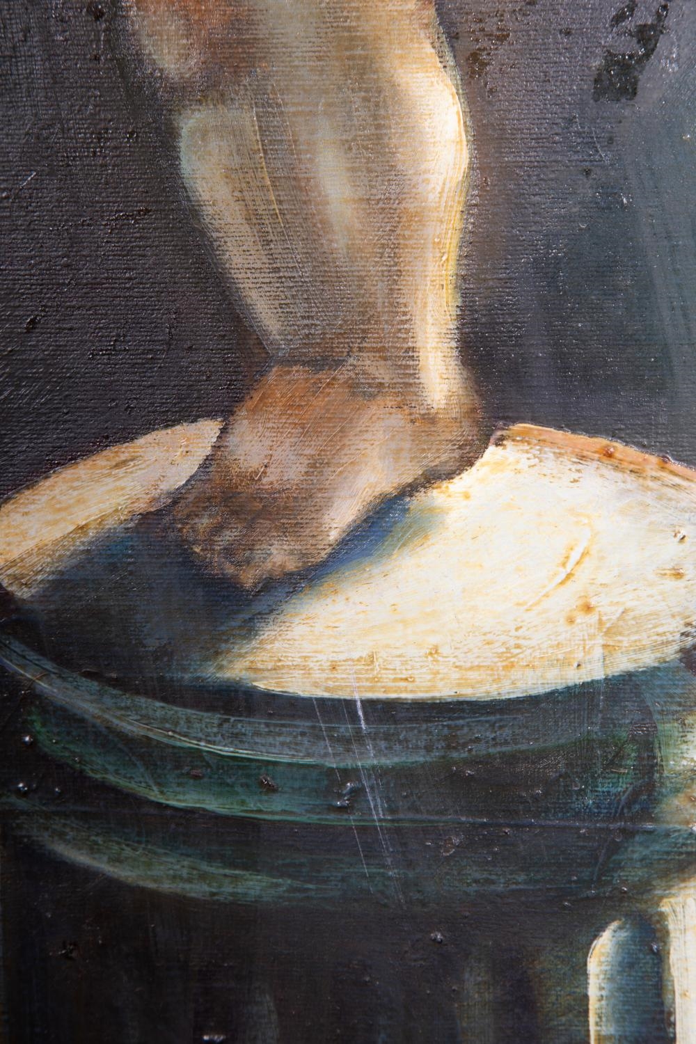 Artwork by Alex Prostakov, ANGEL, Made of OIL ON CANVAS