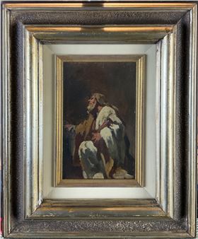 Studio di figura per profeta - Virgilio Cranchi