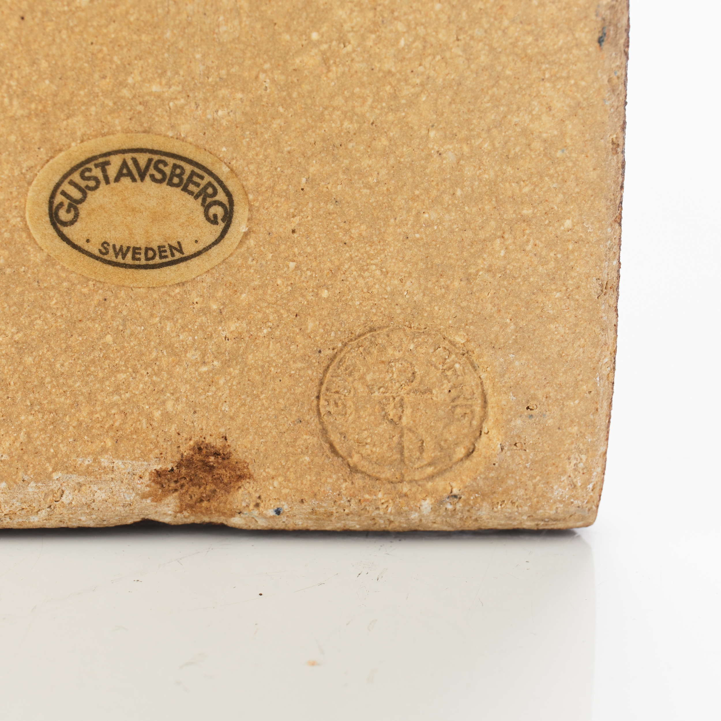 Artwork by Stig Lindberg, Ryttare till häst, Made of stoneware