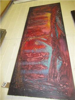 1960S OIL BY GEORGE HUTCHING - George Hutching