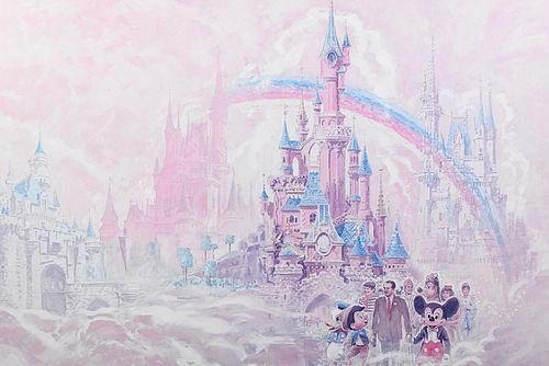 Ed French | The Sun Never Sets On The Disney Magic. | MutualArt