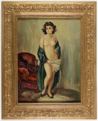 Weiblicher Akt - Rudolf Merényi