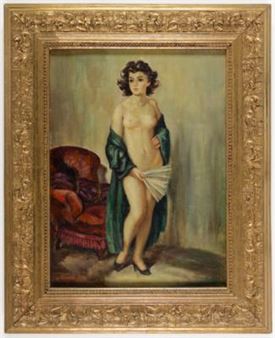 Weiblicher Akt - Rudolf Merényi