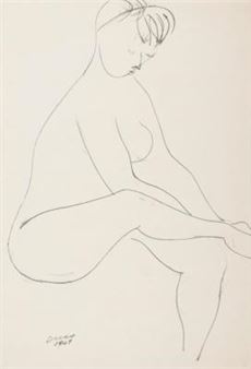 Weiblicher Akt - Emilio Creco