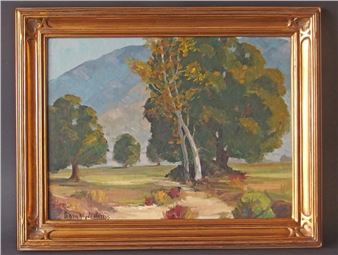 SAM HYDE HARRIS CALIFORNIA LANDSCAPE PAINTING - Sam Hyde Harris
