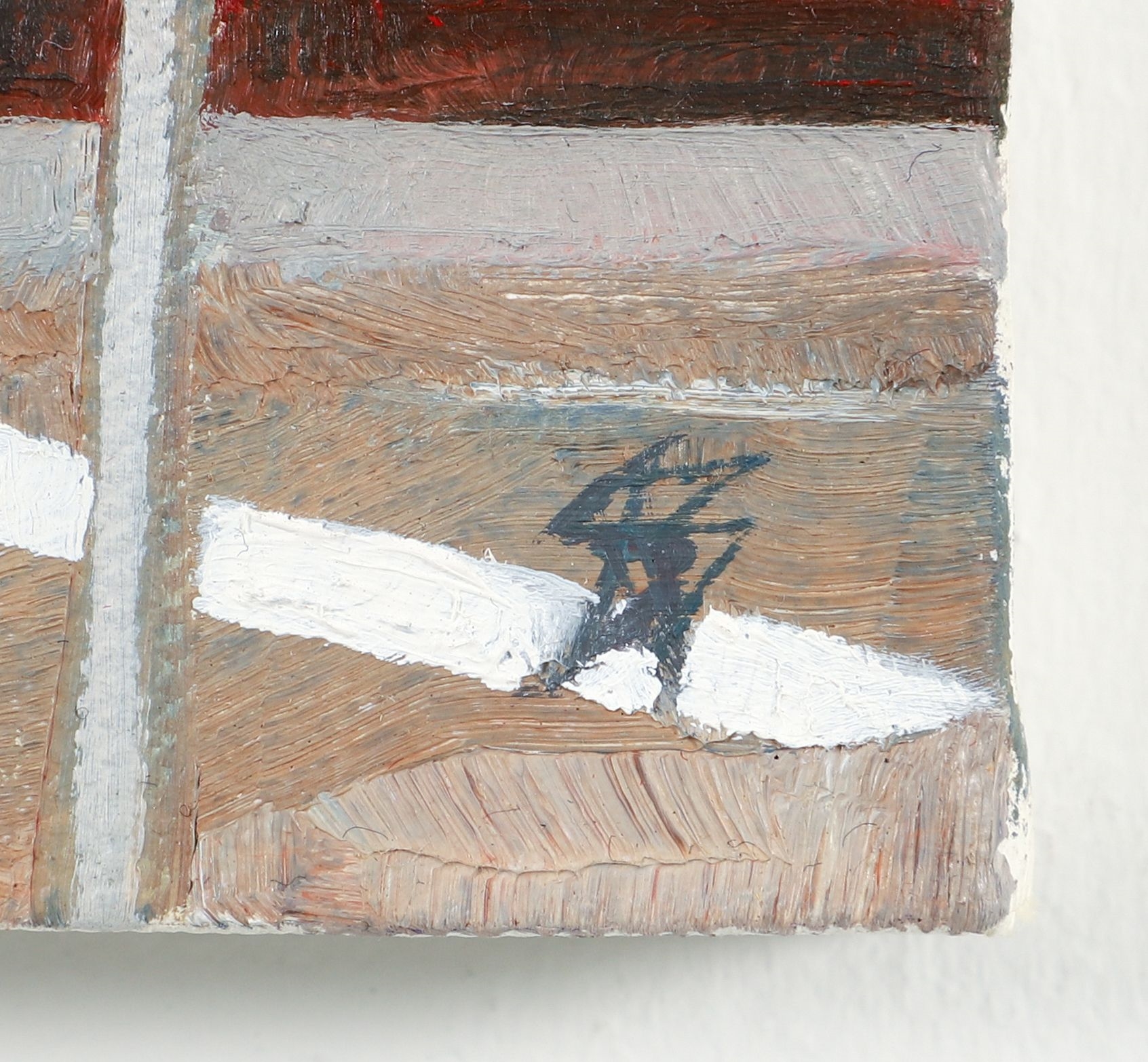 Artwork by Steven Boksenbaum, Pair of Street Crossing Paintings, Made of oil on canvas