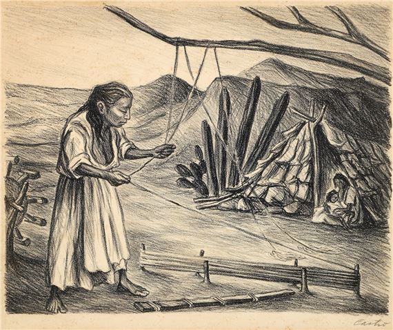 Trabajando con Ixtle [Working with Tampico Fiber] - Fernando Pacheco