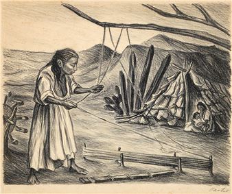 Trabajando con Ixtle [Working with Tampico Fiber] - Fernando Pacheco