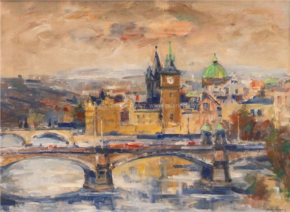 Pražské panorama - Jaroslav Kotas