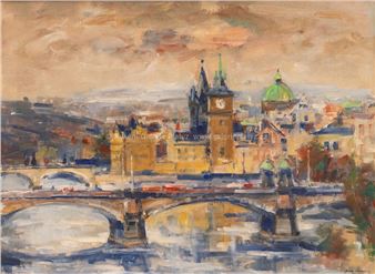 Pražské panorama - Jaroslav Kotas