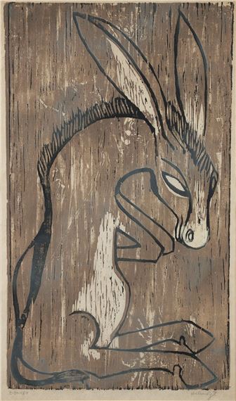 Donkey by Helen Siegl, circa 1950s