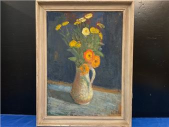 Henry Mumm Floral Still Life - Henry Mumm