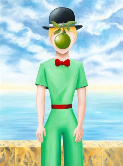 Sokar | le Petit Prince revisite René Magritte, 2023 Œuvre