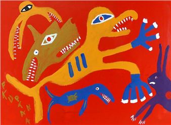 Untitled: Animals - Floyd Kuptana