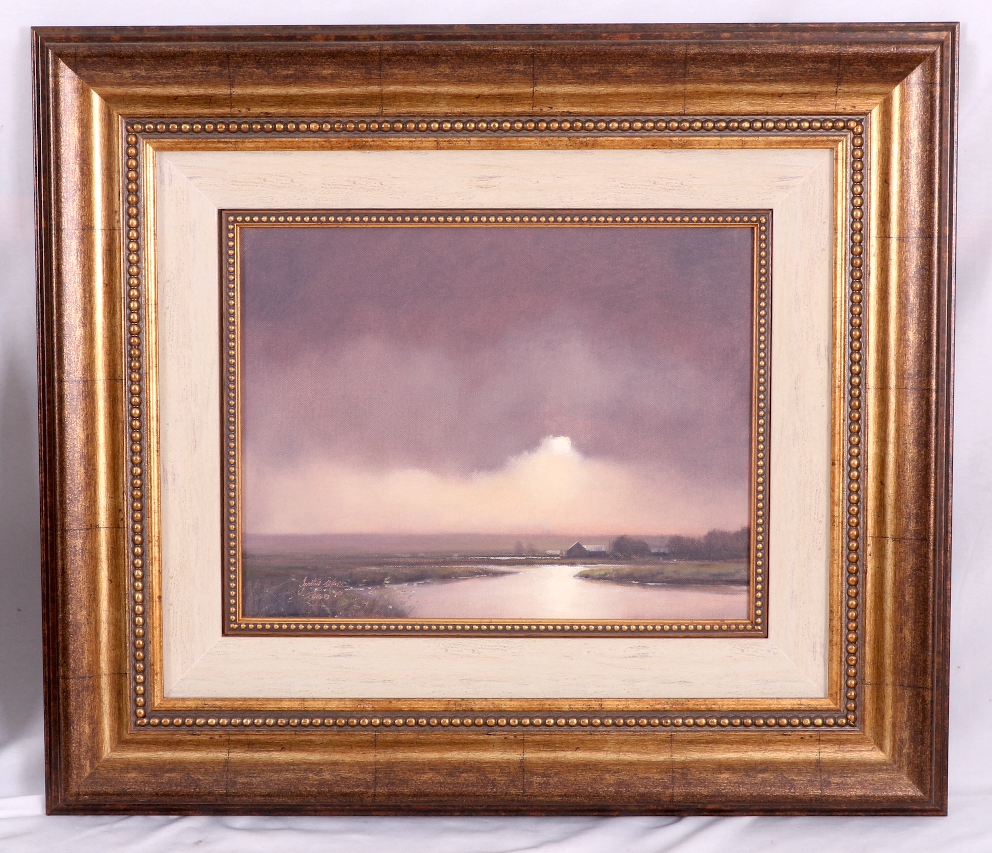 Artwork by Ignatius Marx, VIEWS OVER WATER, Made of oil on canvas