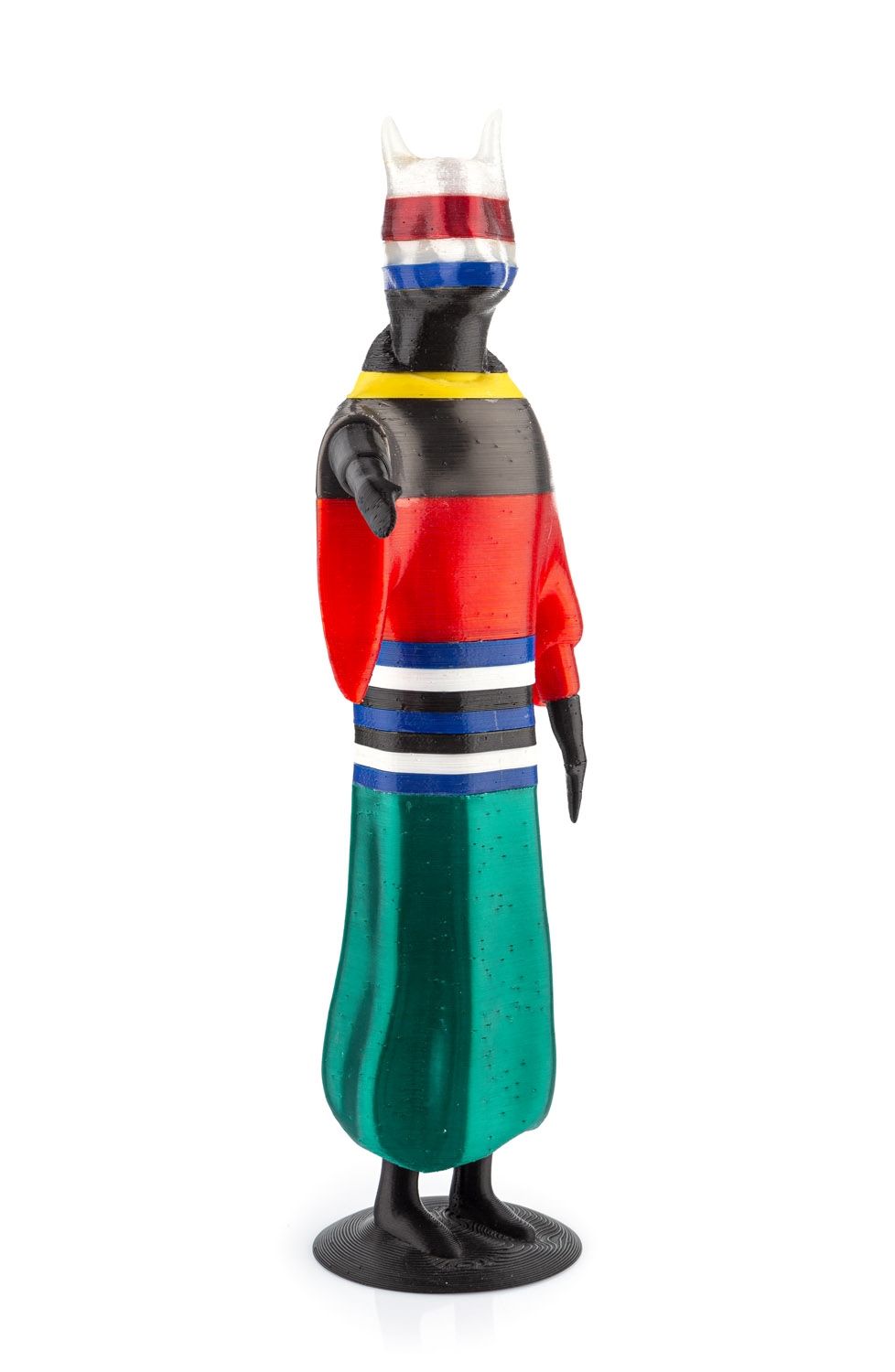 Artwork by Janek Simon, Cynocephali 5, Made of 3D print