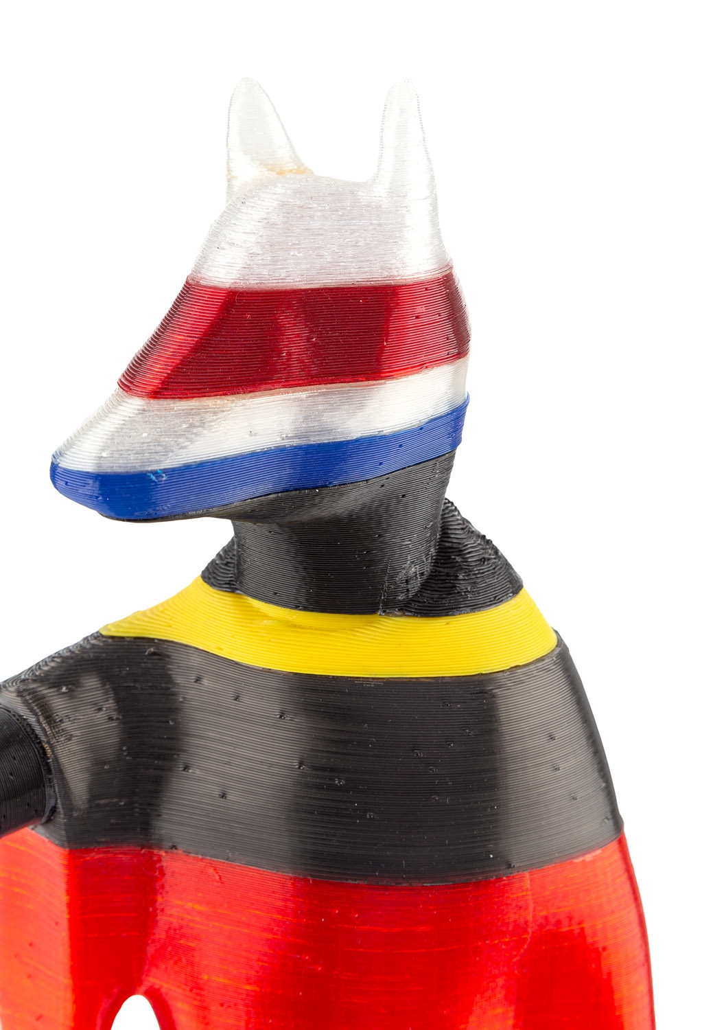 Artwork by Janek Simon, Cynocephali 5, Made of 3D print