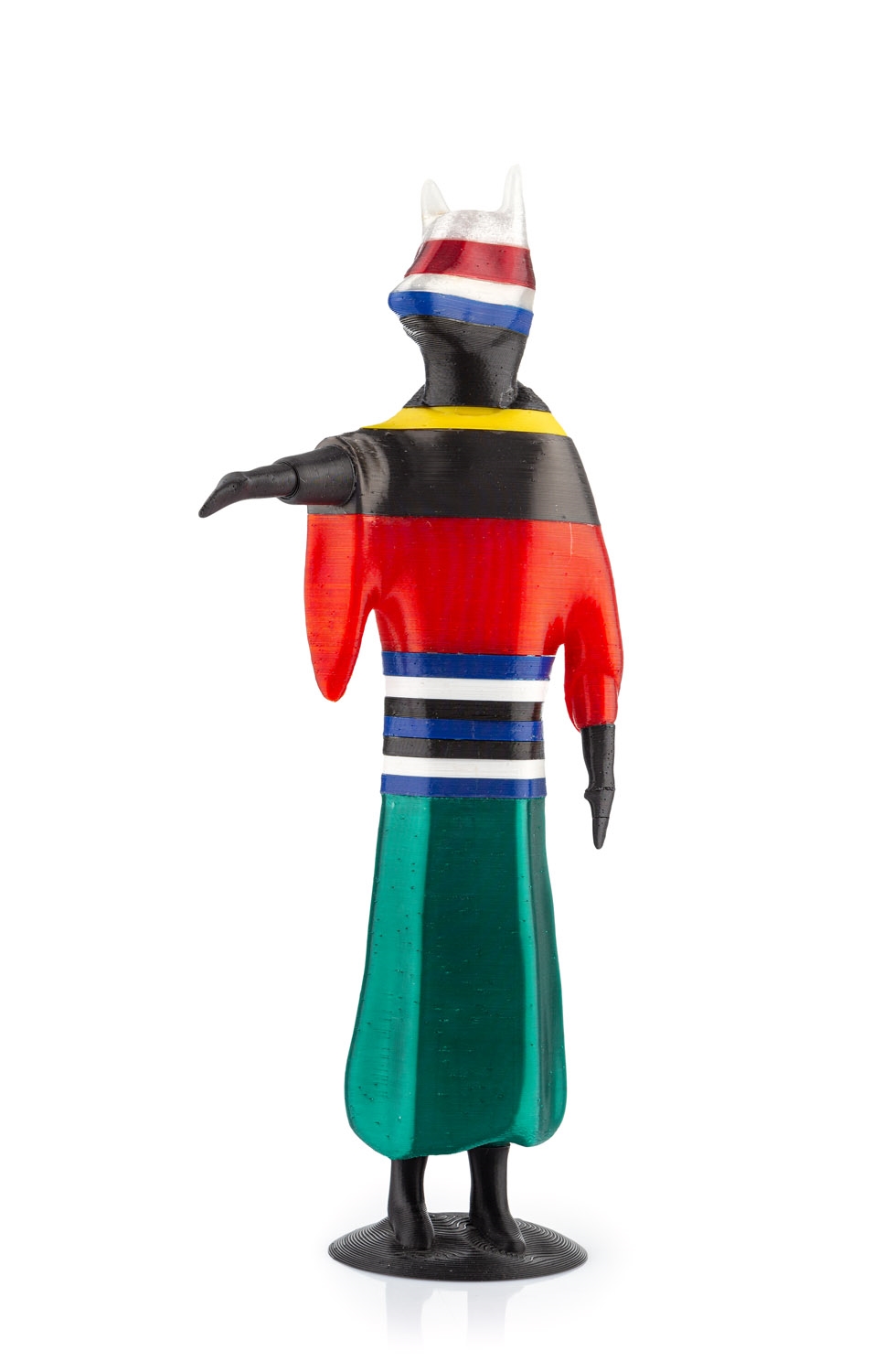 Artwork by Janek Simon, Cynocephali 5, Made of 3D print