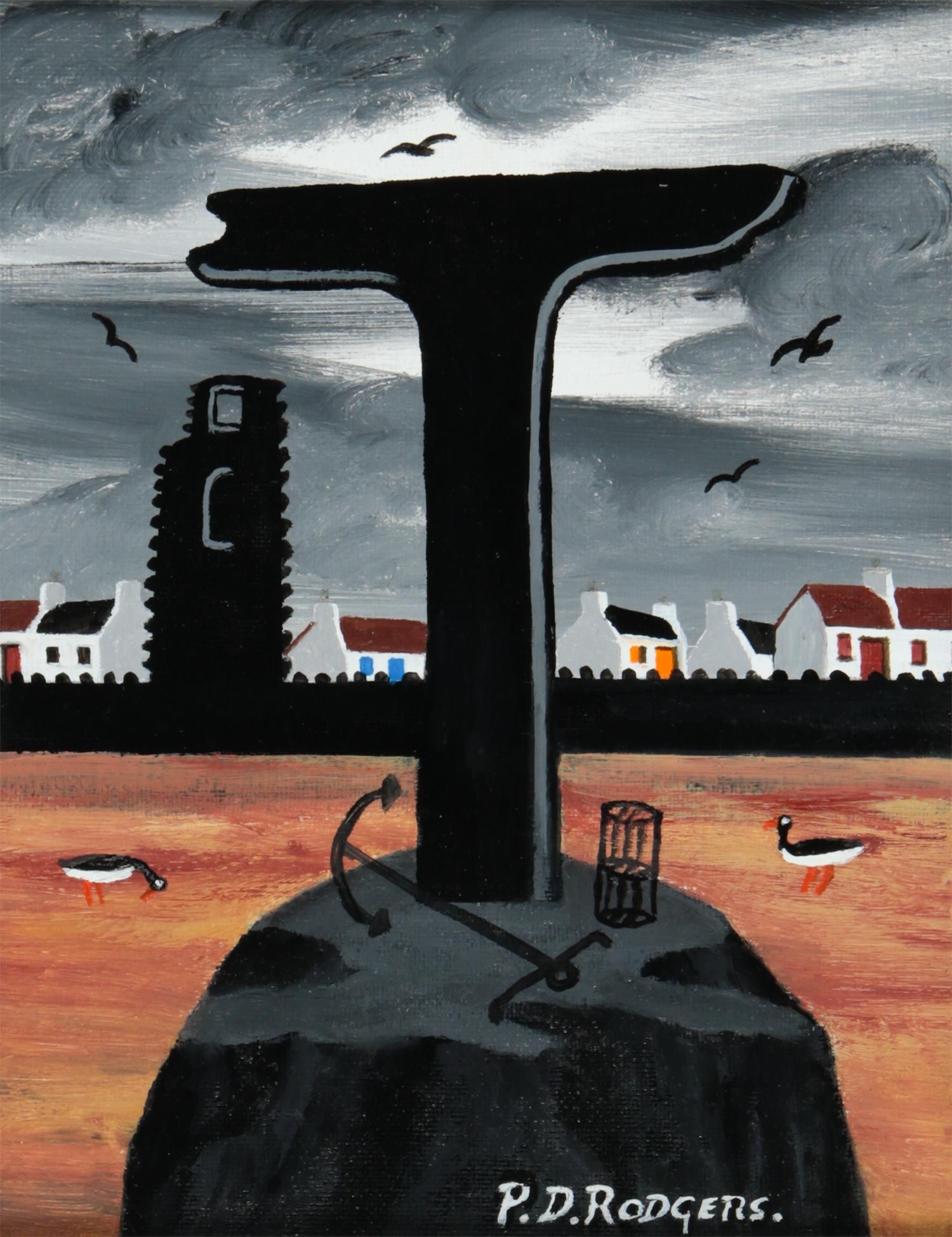 Patsy Dan Rogers | 'ST. COLUMCILLE'S TOWER & THE TAU CROSS, TORY ISLAND ...