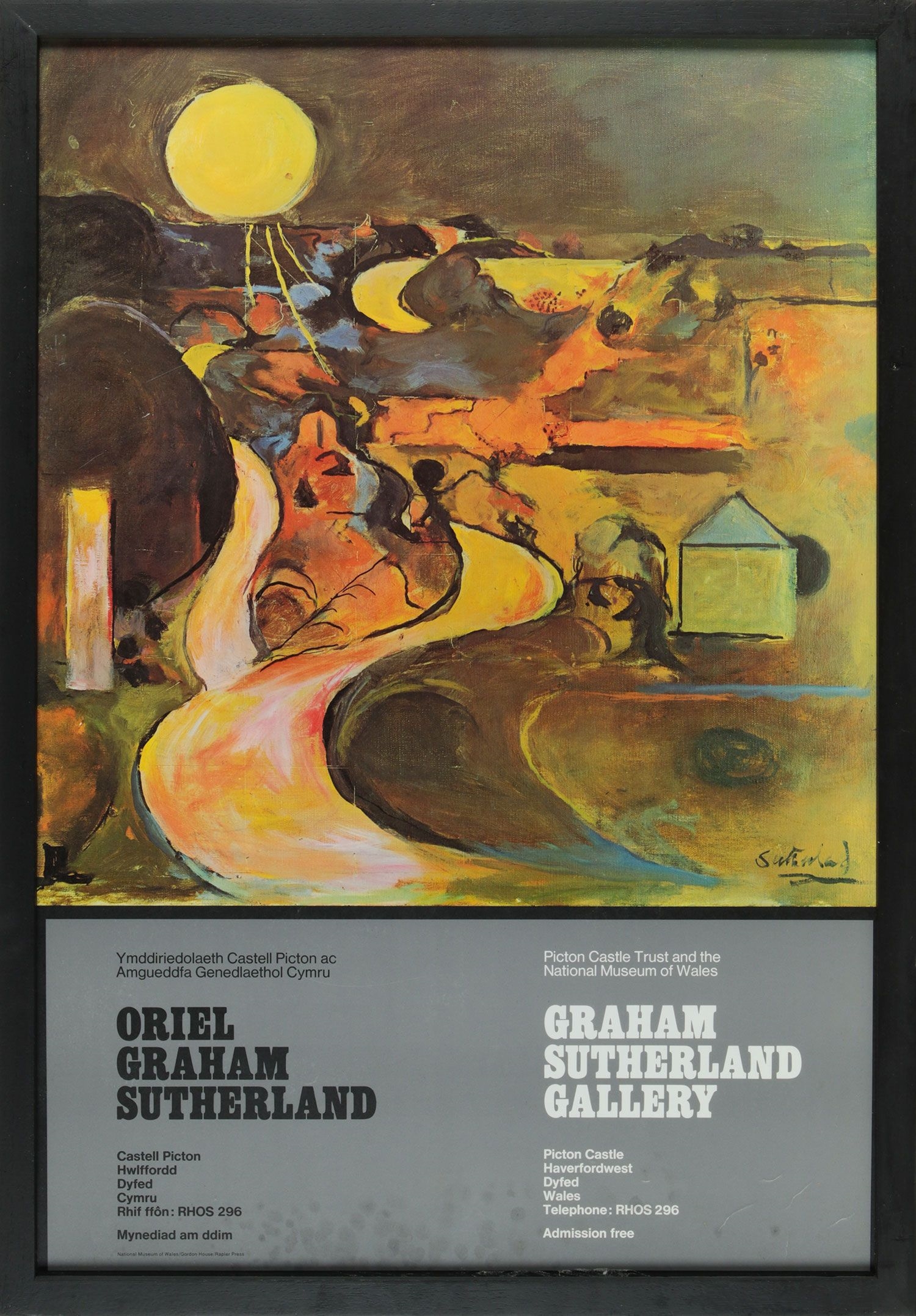 Graham Sutherland | ORIEL GRAHAM SUTHERLAND EXHIBITION POSTER | MutualArt