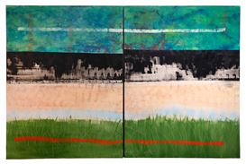 The European Premiere of Sharon Stone's Paintings at Galerie Deschler in Berlin