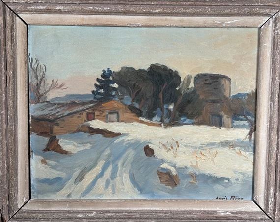 Louis Adolphe Riou | Maison sous | MutualArt