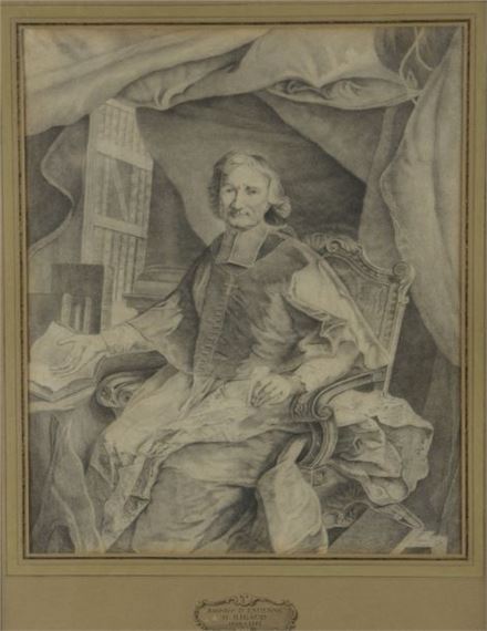 d’après Hyacinthe RIGAUD Portrait de Pierre de La Broue by Hyacinthe Rigaud, 1659-1743