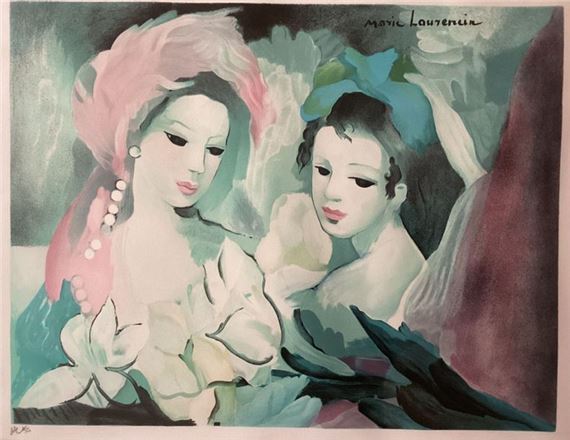 Marie Laurencin | Marie LAURENCIN (1883-1956) Two young women