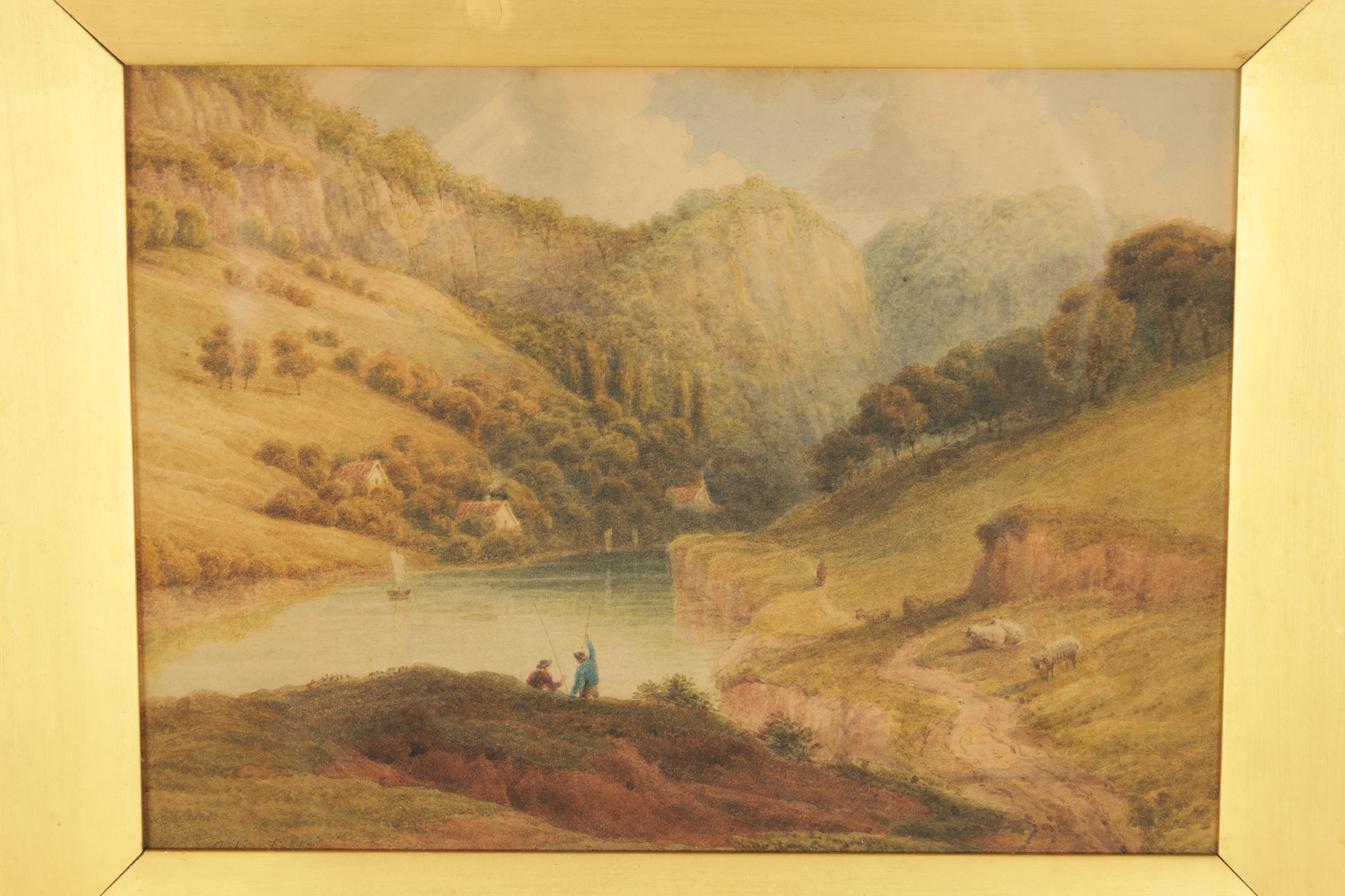 Anthony Vandyke Copley Fielding | mountainous cottage landscape | MutualArt