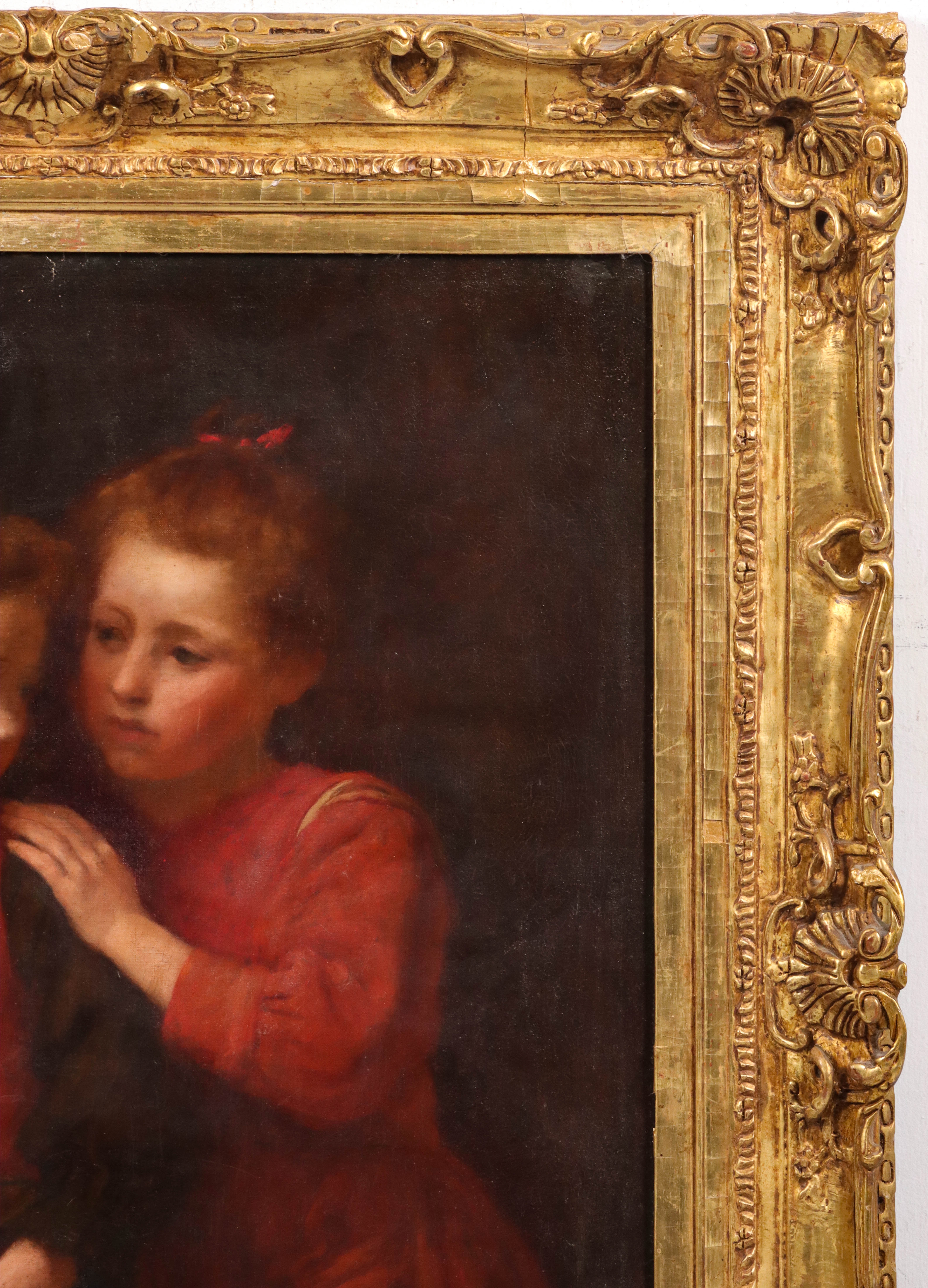 Artwork by Aloysius O'Kelly, Secrets (Brittany, Made of OIL ON CANVAS