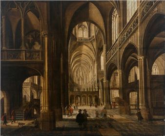 &quot;Interior of a Cathedral&quot; - Paul Vredeman de Vries