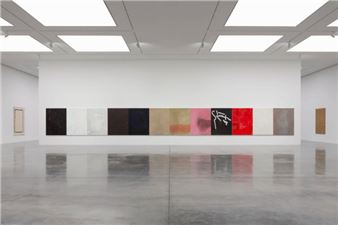 Sergej Jensen: Older Works and Shadow Paintings - White Cube, London (Bermondsey Street)
