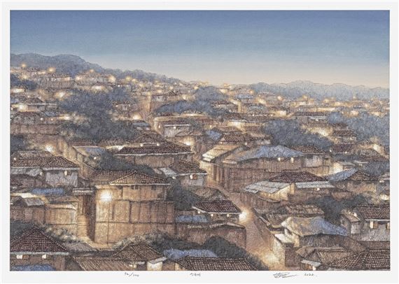 산동네 by Joung Young-Ju, 2022