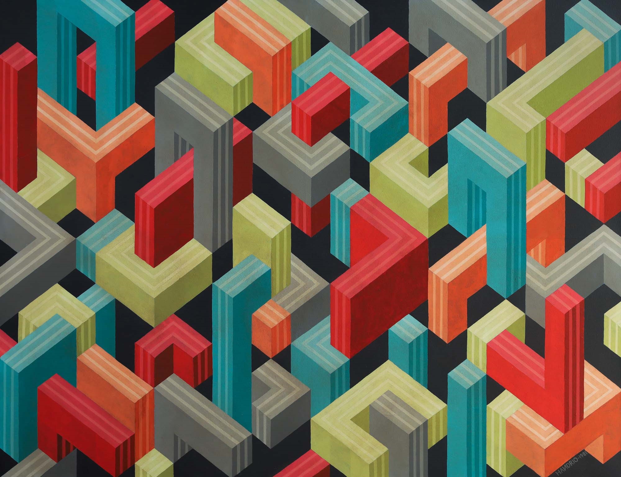Handrio | Labyrinth, 1981 (1981) | MutualArt