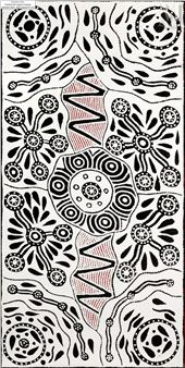 Pikilyi Jukurrpa - Vaughan Spring Dreaming - Ursula Napangardi Hudson