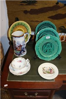 19TH CENTURY MAJOLICA - Davenport Griffen