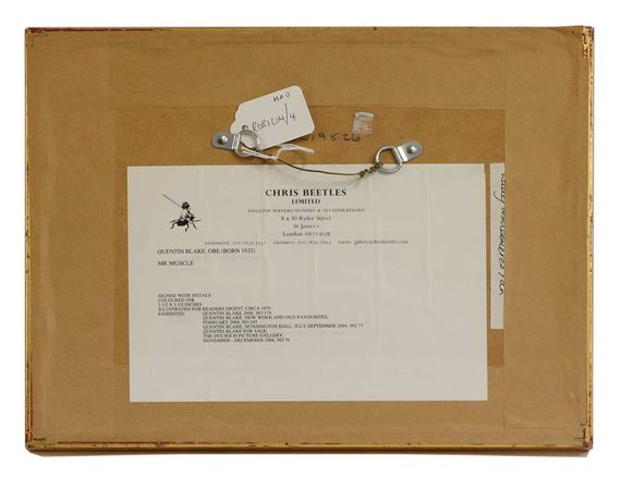 Quentin Blake | Mr Muscle | MutualArt