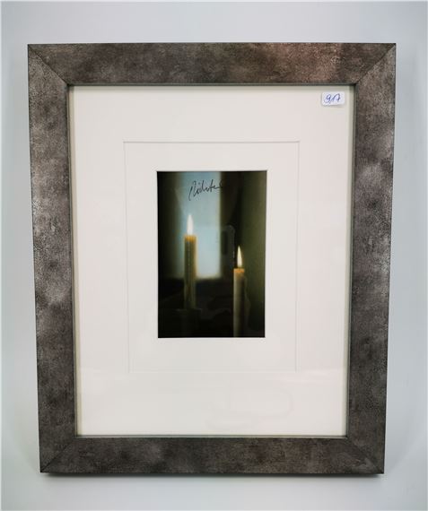 "Zwei Kerzen" by Gerhard Richter, 2012